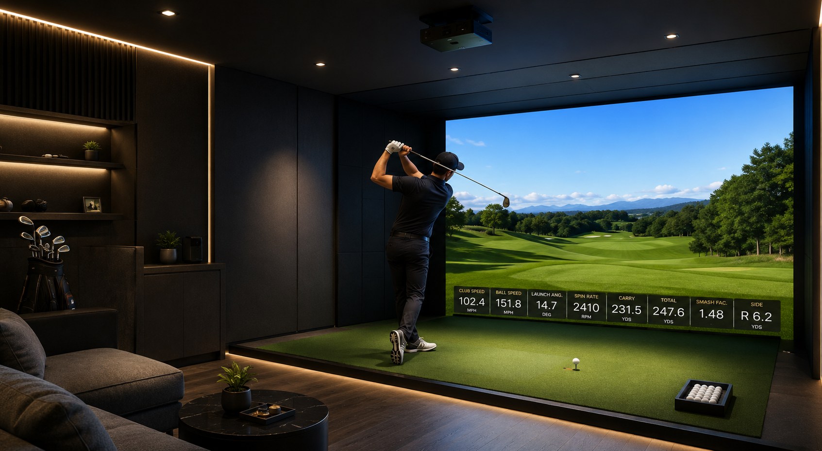 GOLF SIMULATOR